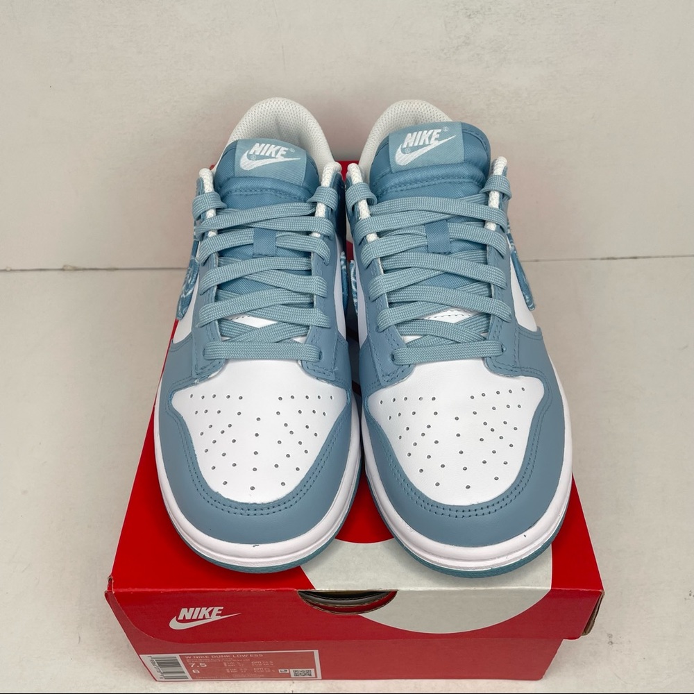 Nike Dunk Low Essential WMNS “Paisley Pack Worn Blue” NEW 2022 - Picture 2 of 4